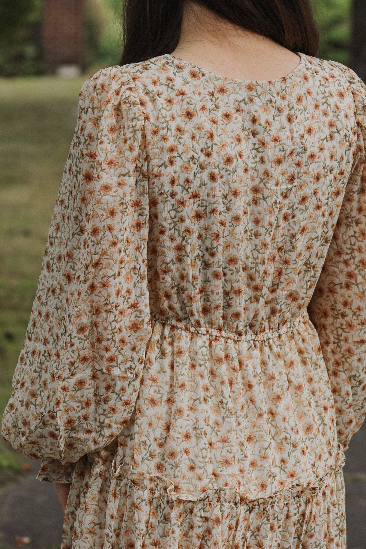 THE HALLIE- FALL FLORAL MAXI DRESS