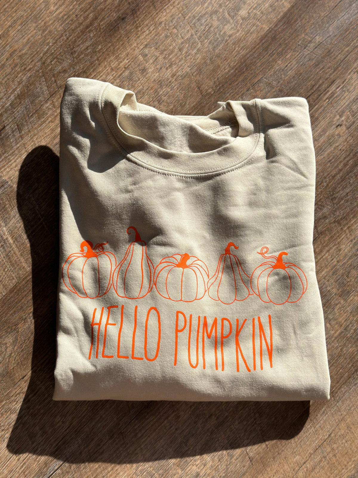 HELLO PUMPKIN SWEATSHIRT