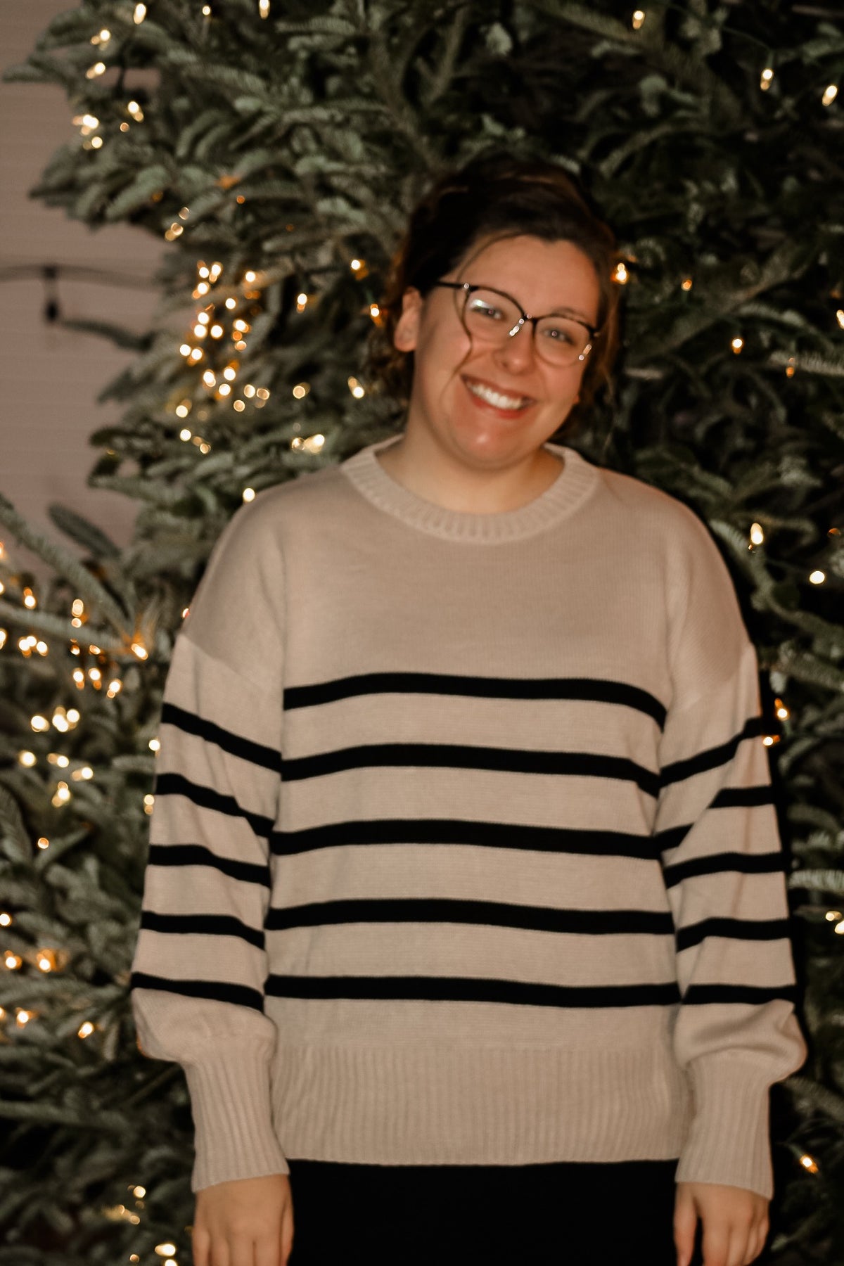 THE NOEL-OVERSIZED STRIPED SWEATER