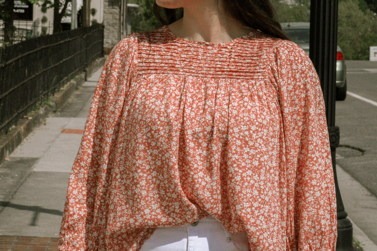 THE ELLA-FLORAL TOP