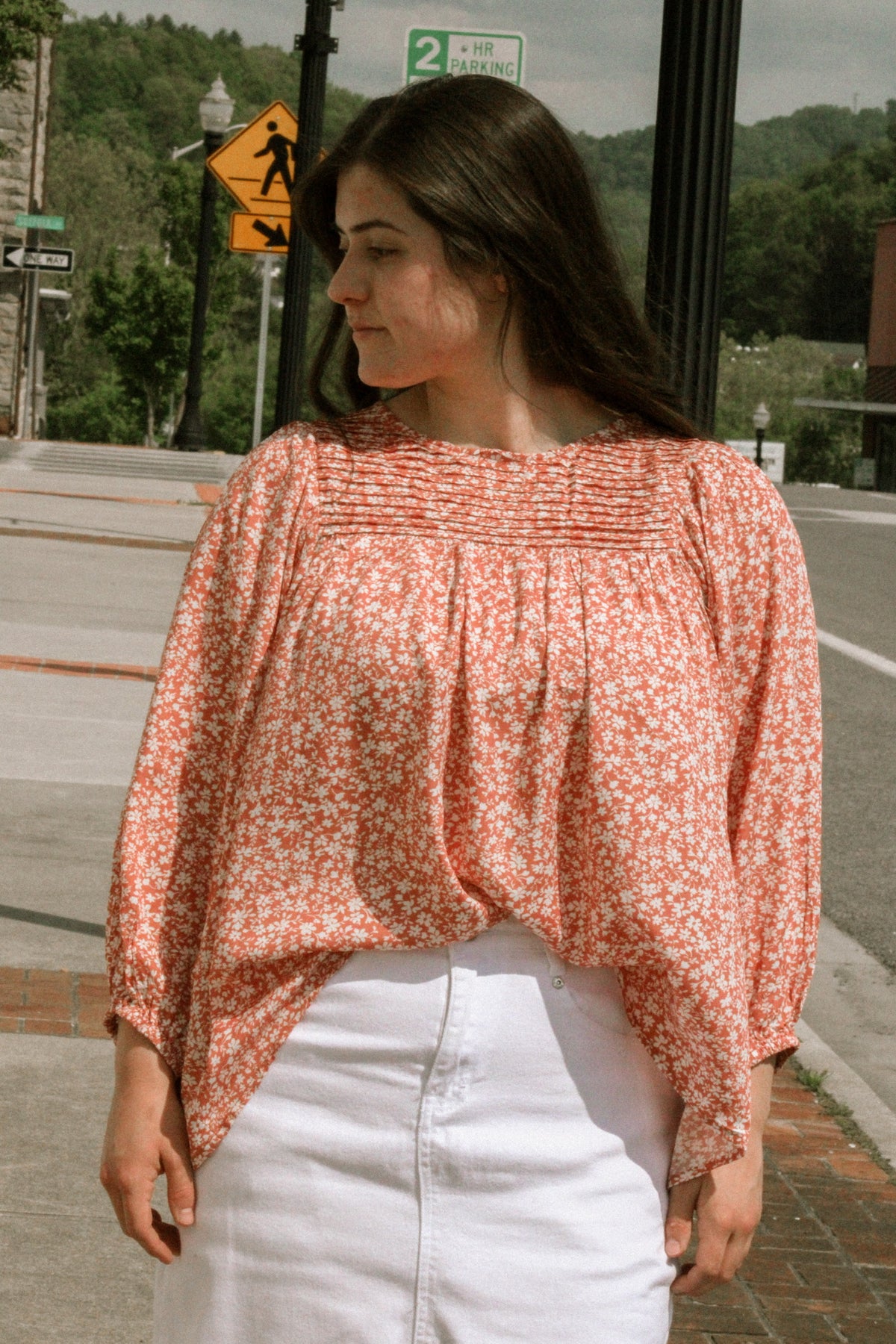 THE ELLA-FLORAL TOP