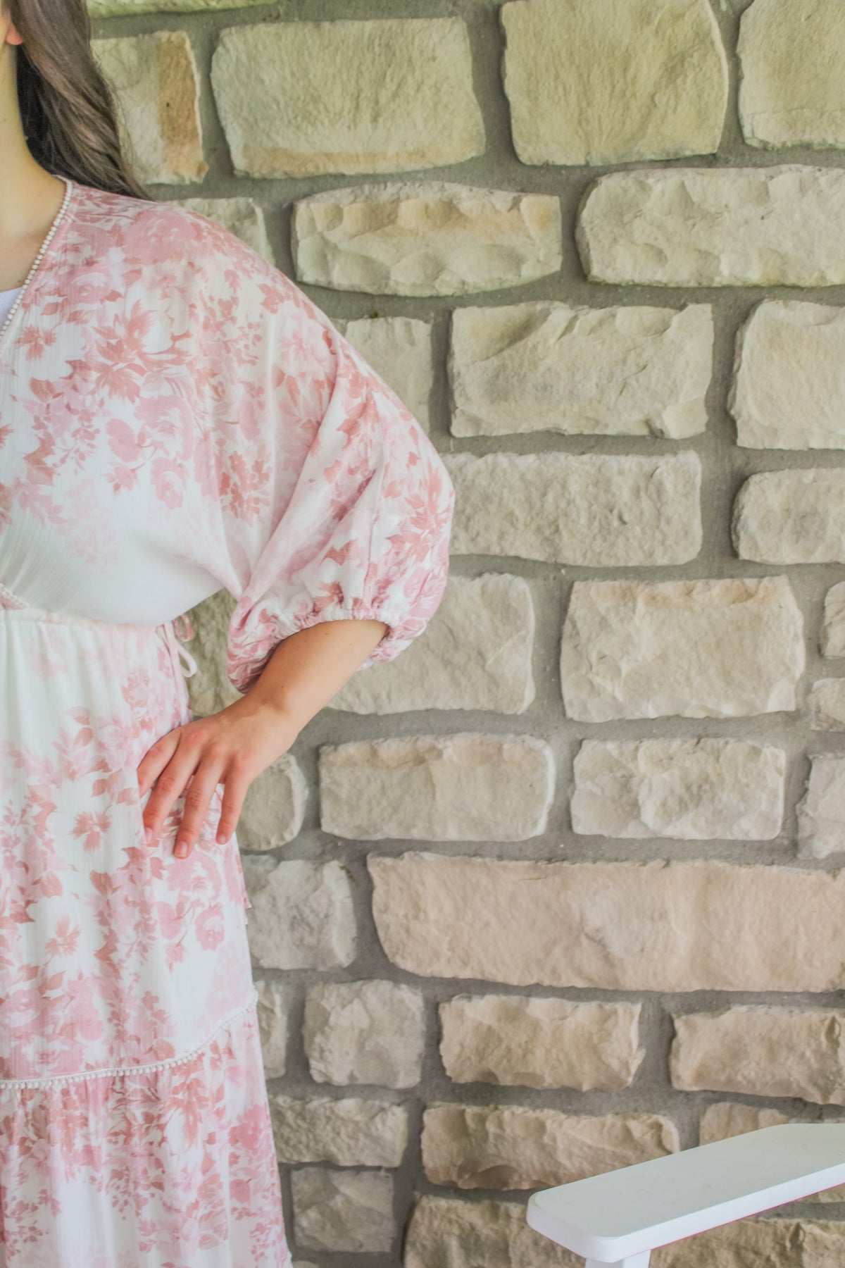 THE SHAY-PINK FLORAL MAXI DRESS