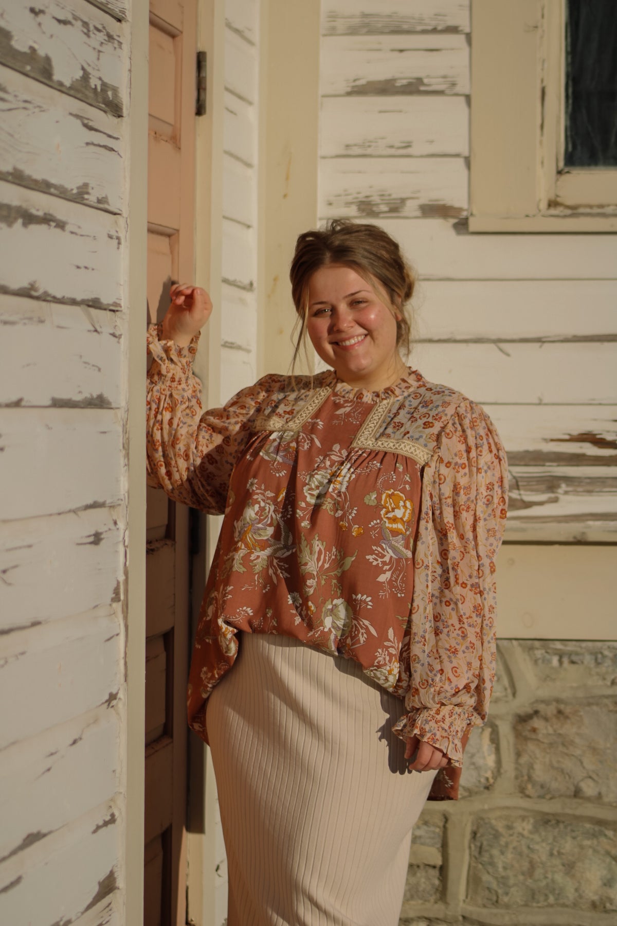 The Harley-Floral Top