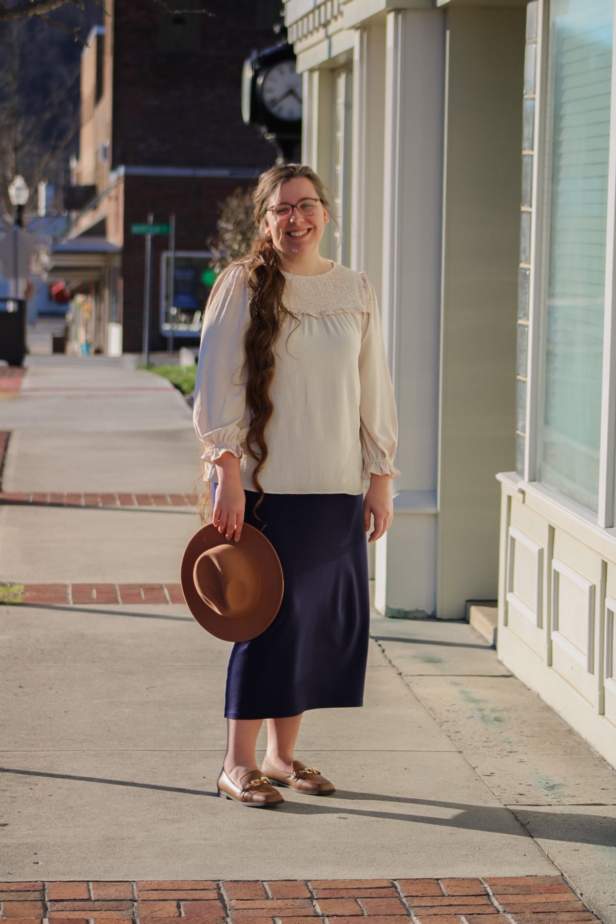 THE ALLIE -SMOCKED TOP