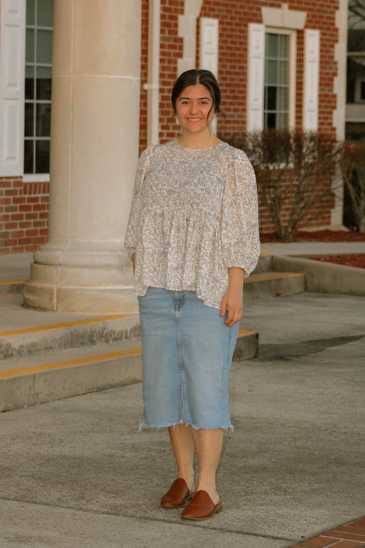 THE PENELOPE- FLORAL TOP