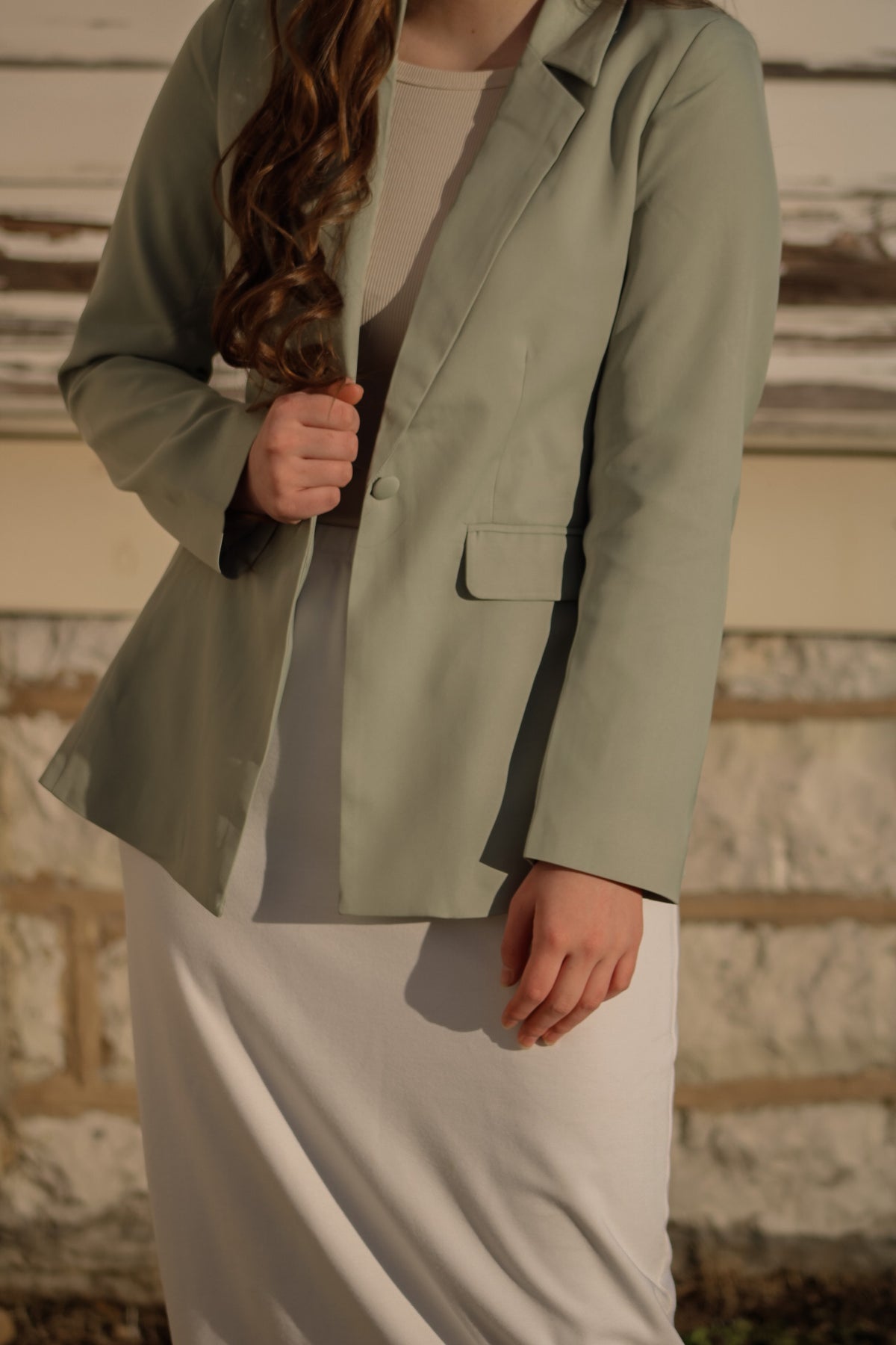 THE ALIVYA-SAGE BLAZER