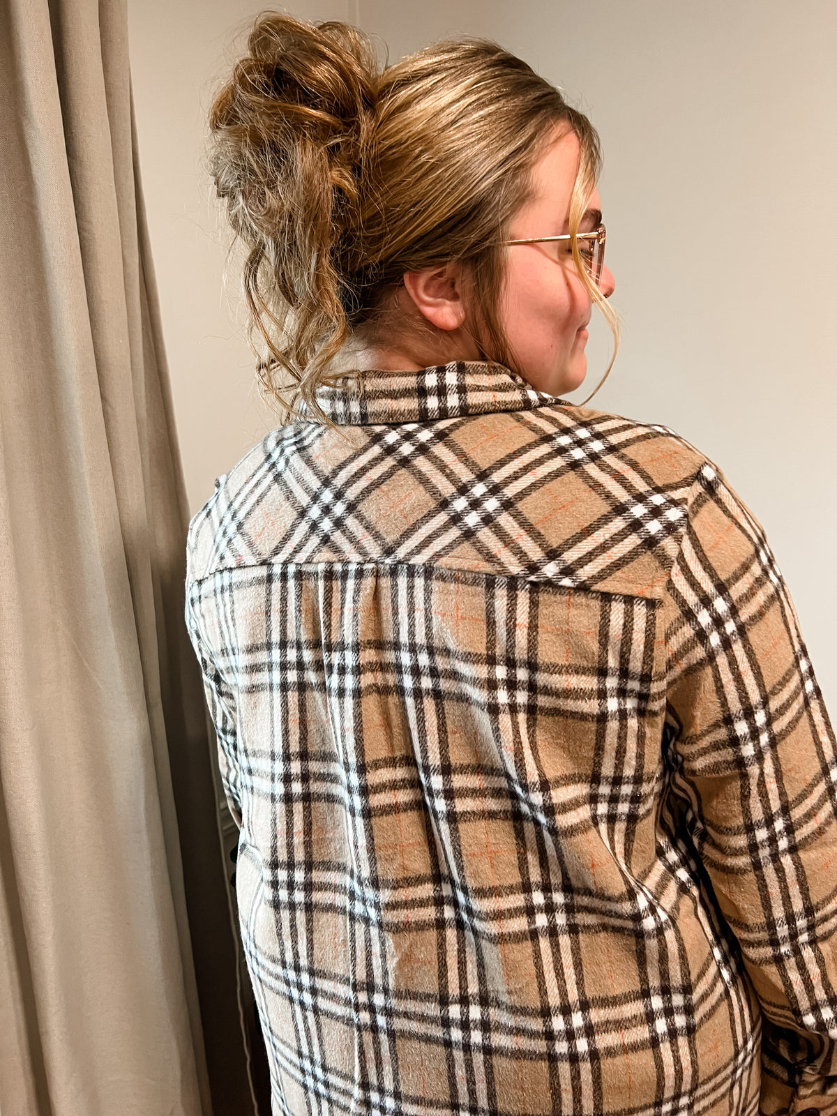 The Reese- Plaid Shacket